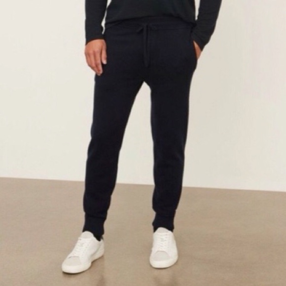 Vince wool cashmere joggers mens size Large